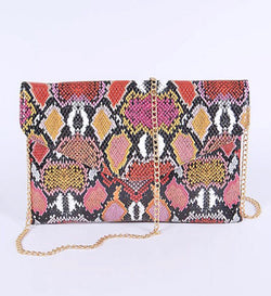 Python Printed  Handbag