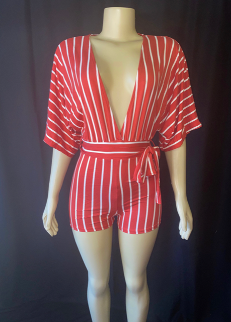 Striped Romper