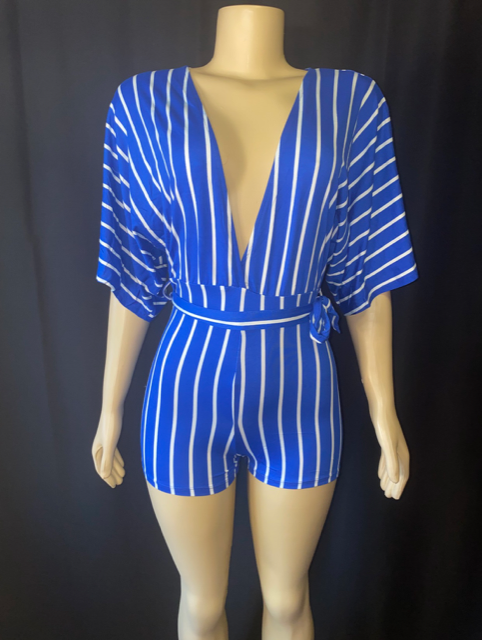 Striped Romper